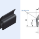 Sealing Profile Soft rubber/Sponge rubber EPDM