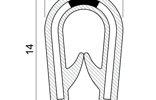 PVC Plastic Edge Trims