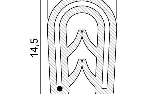 PVC Plastic Edge Trims