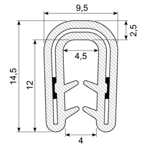 Flexible PVC Edge Trim