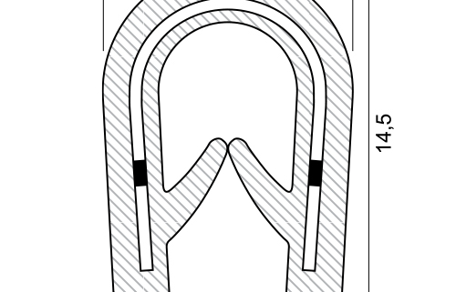 PVC Plastic Edge Trims