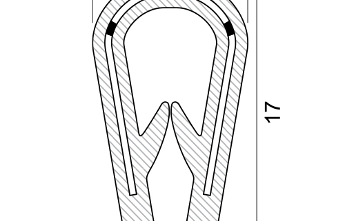 PVC Plastic Edge Trims