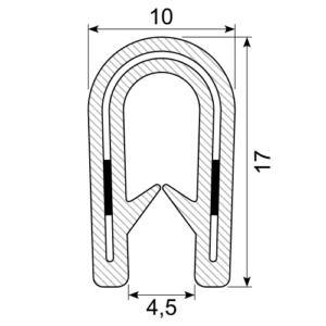 PVC Plastic Edge Trims