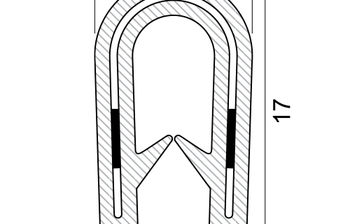 PVC Plastic Edge Trims