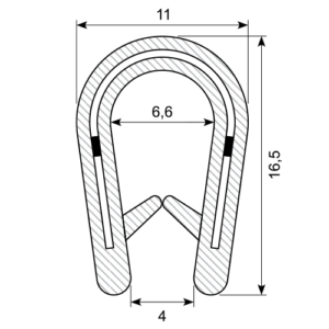 PVC Plastic Edge Trims