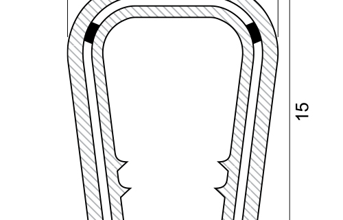 PVC Plastic Edge Trims