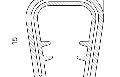 PVC Plastic Edge Trims