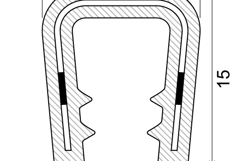 PVC Plastic Edge Trims