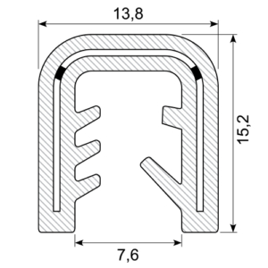 PVC Plastic Edge Trims