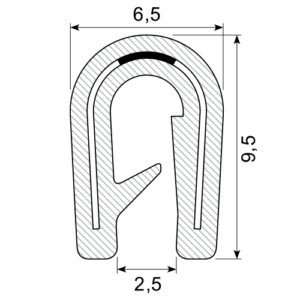 Flexible Vinyl Edge Trims