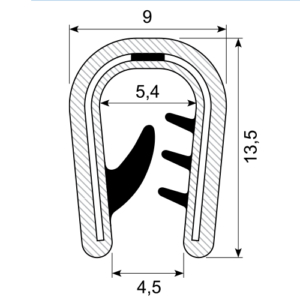 PVC Plastic Edge Trims