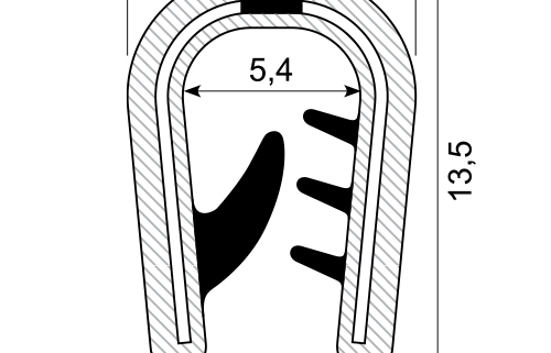 PVC Plastic Edge Trims