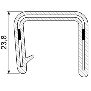 Metal Core Edge Trims