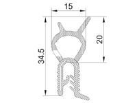 Clip-on Sealing Profiles