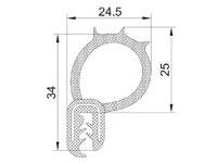 Clip-on Sealing Profiles