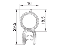 Clip-on Sealing Profiles