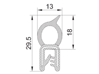 Clip-on Sealing Profiles