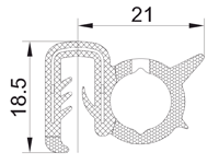 Clip-on Sealing Profiles