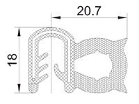 Clip-on Sealing Profiles