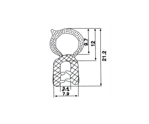 EPDM Edge Protection Sealing Profiles