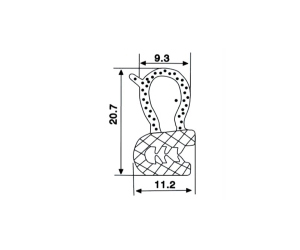 EPDM Edge Protection Sealing Profiles