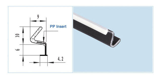 Urethane Foam Weatherstripping Seal for Kerf Frames