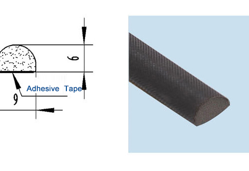 PU Foam Doors Seal with Adhesive Back