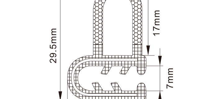 Rubber Edge Trim Seals