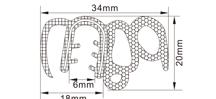 Rubber Edge Trim Seals