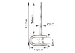 Rubber Edge Trim Seals