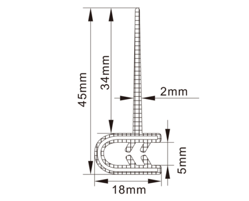 Rubber Edge Trim Seals