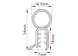 Rubber Edge Trim Seals