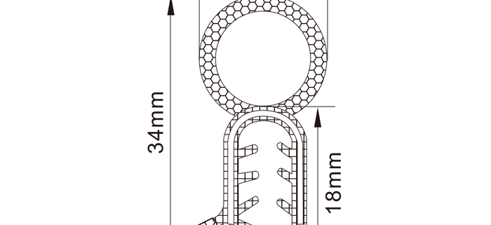 Rubber Edge Trim Seals