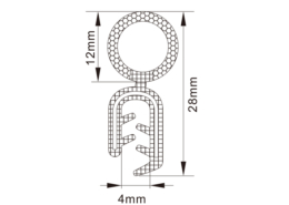 Rubber Edge Trim Seals