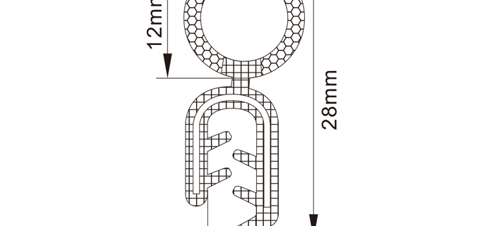 Rubber Edge Trim Seals