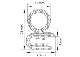 Rubber Edge Trim Seals