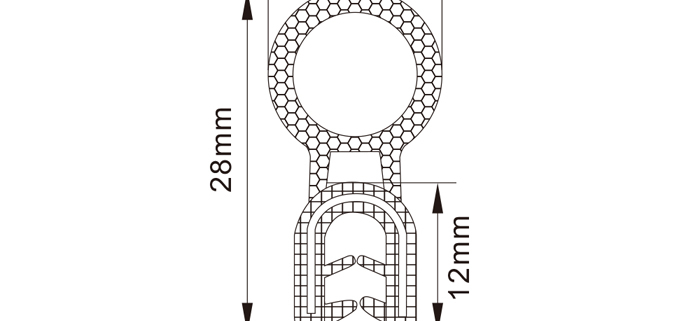 Rubber Edge Trim Seals