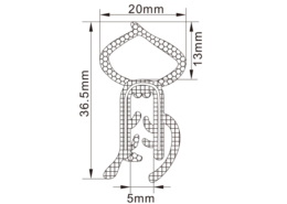 Rubber Edge Trim Seals