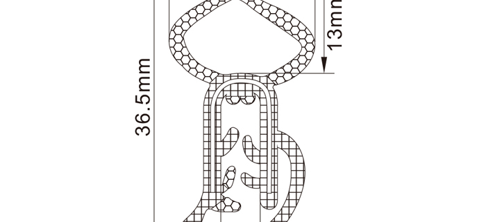 Rubber Edge Trim Seals