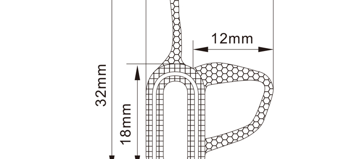 Rubber Edge Trim Seals