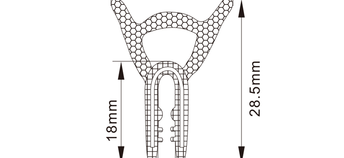 Rubber Edge Trim Seals