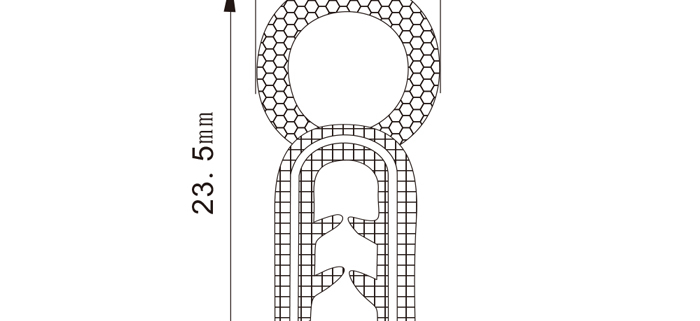 Rubber Edge Trim Seals