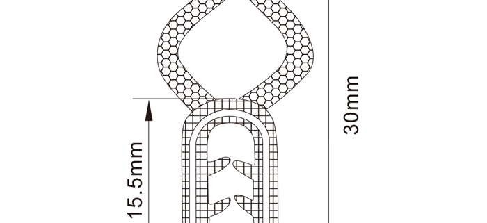 Rubber Edge Trim Seals