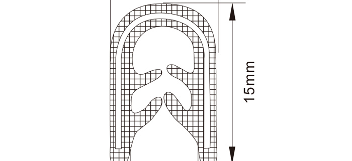 Rubber Edge Trim