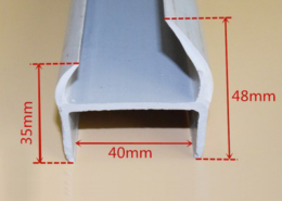 PVC U Shaped Door Seals