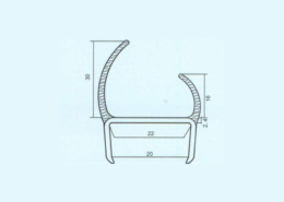 Truck Door PVC Seal