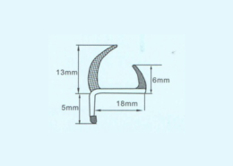 Truck Door Gaskets Soft PVC Rigid PVC