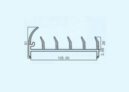 Truck Door Rigid & Flexible PVC Gaskets