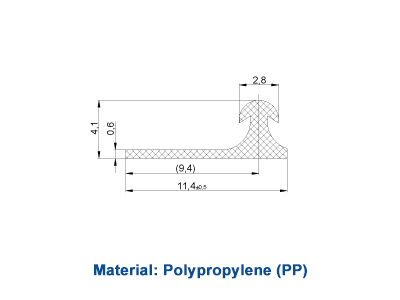 Upholstery Plastic J Clips